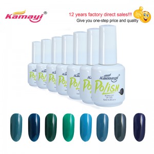 kamayi Custom Brand kuuma myynti 300 väriä Professional väri UV-geeli kynsilakka 15ml kynnille