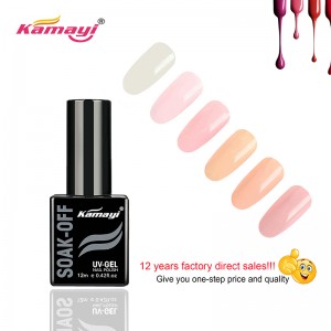 Kamayi Custom Brand kuuma myynti 72väriä Professional Color UV-geelilakka12ml kynnille